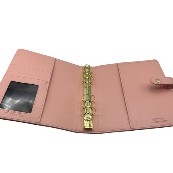 Carpe Diem Pink Faux Leather Planner Binder by The Reset Girl - Picture 4 of 8